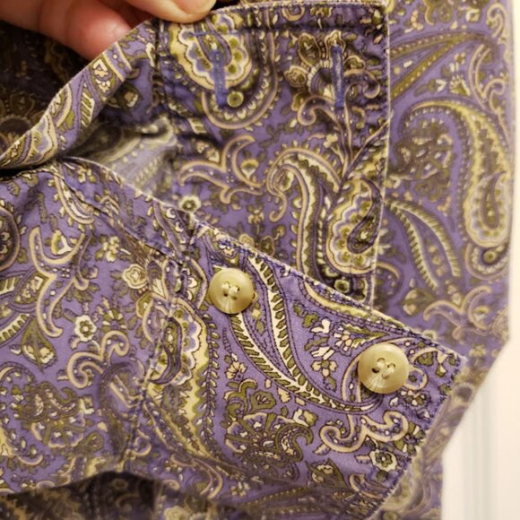 Jones New York Tailored 100% Cotton Women's Blouse - Picture 4 of 5